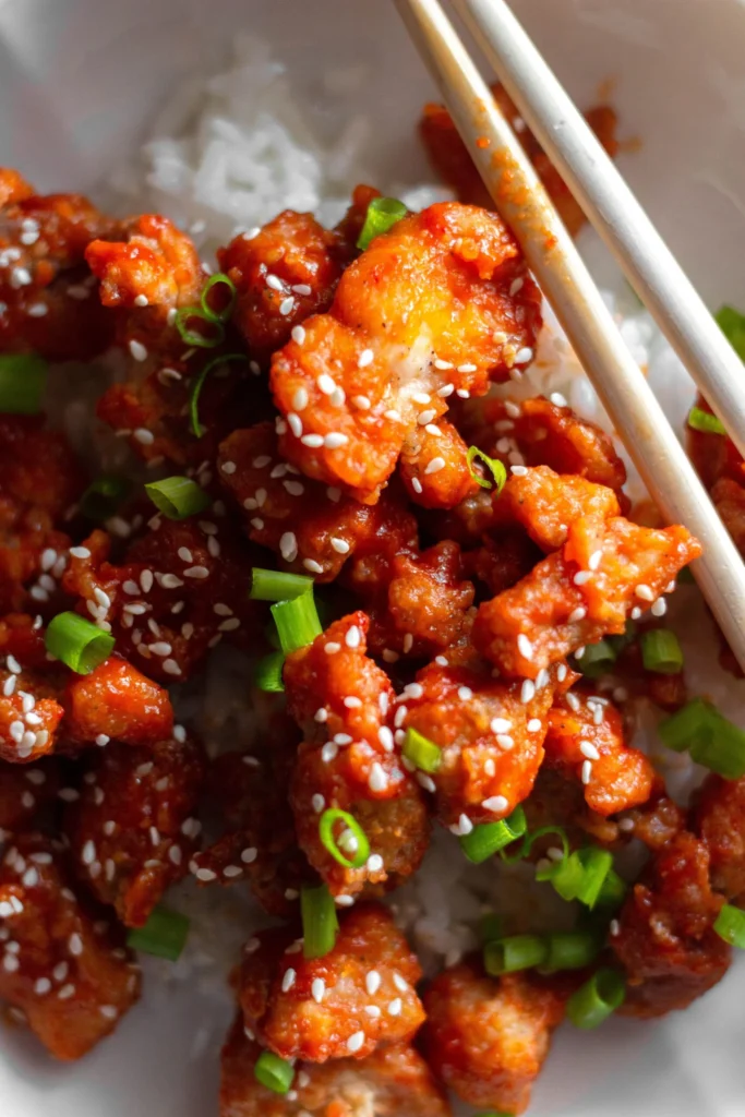 General Tso Chicken: Fried and Baked Versions