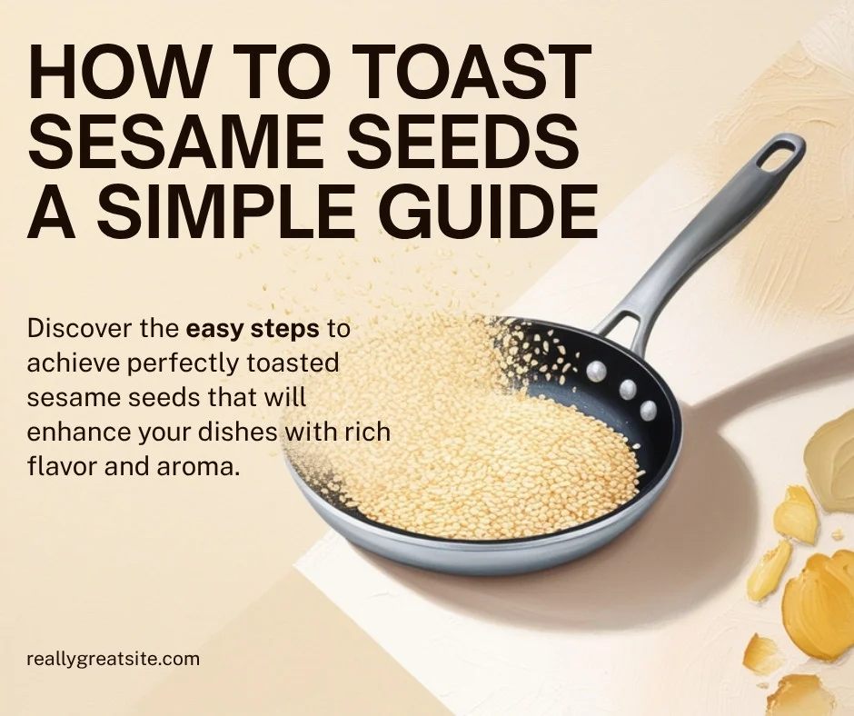 How to Toast Sesame Seeds: Oven, Pan, and Microwave